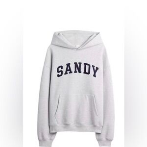 Gap x Sandy Liang Adult Extra Heavyweight Logo Oversized Hoodie, size Large